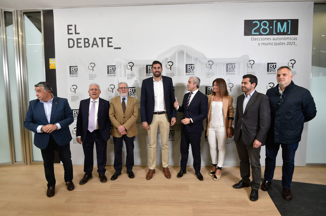 Las imágenes del debate electoral de la Región de Murcia