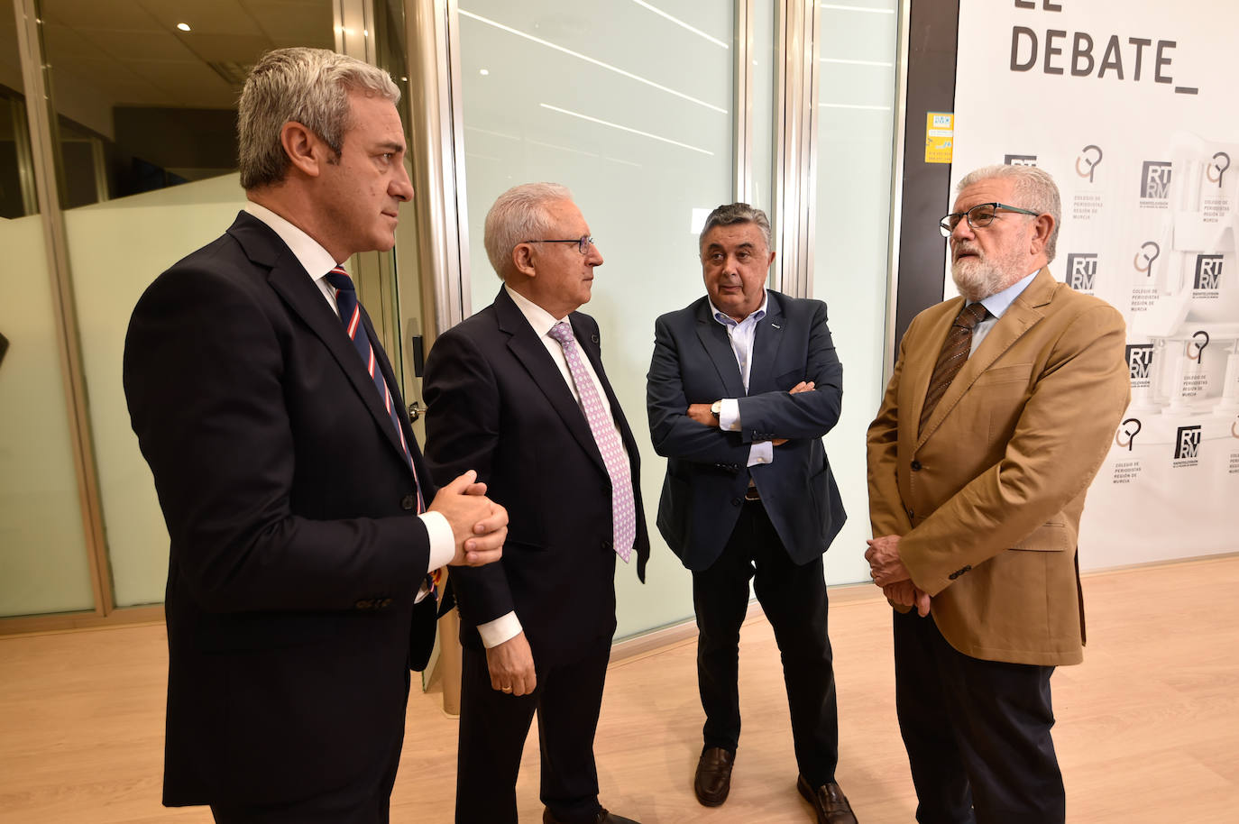 Las imágenes del debate electoral de la Región de Murcia