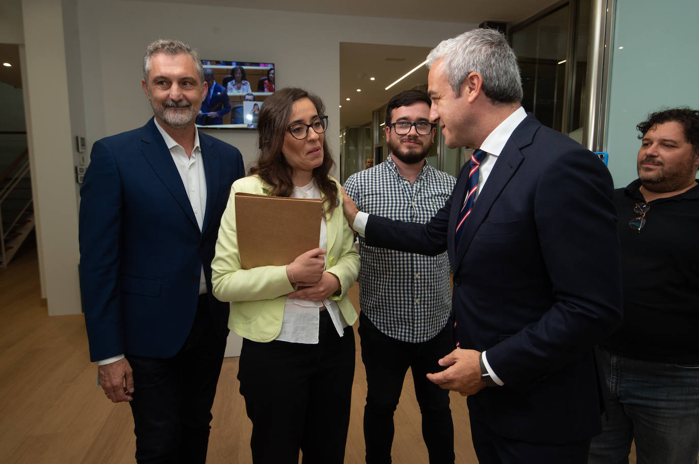 Las imágenes del debate electoral de la Región de Murcia
