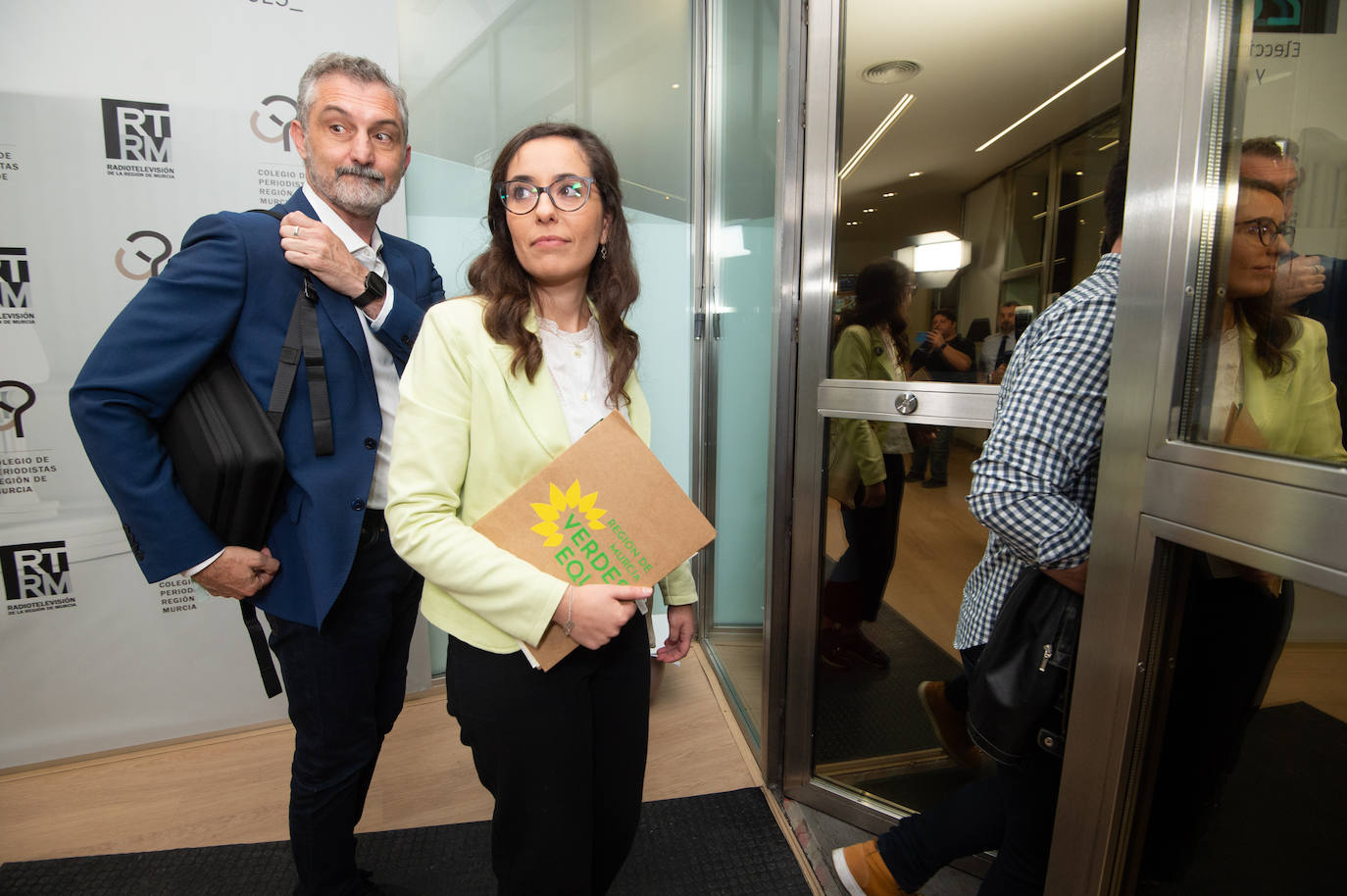 Las imágenes del debate electoral de la Región de Murcia