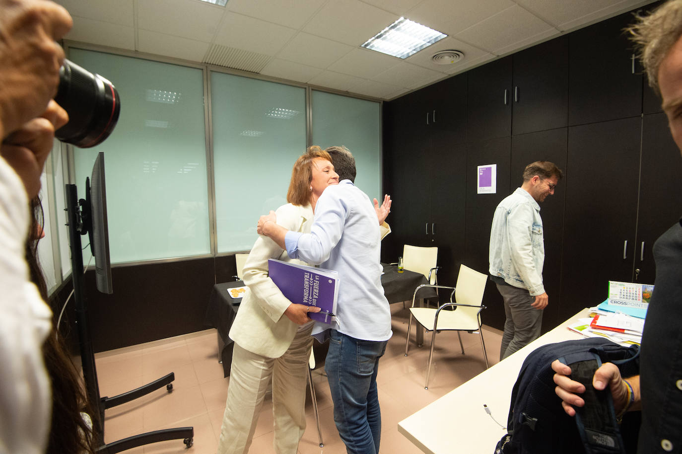 Las imágenes del debate electoral de la Región de Murcia