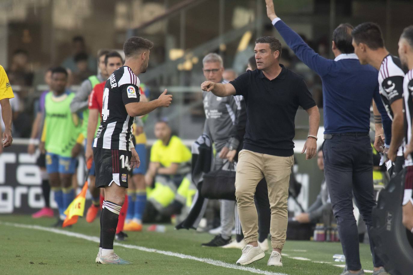 La derrota el Cartagena frente a Las Palmas, en imágenes