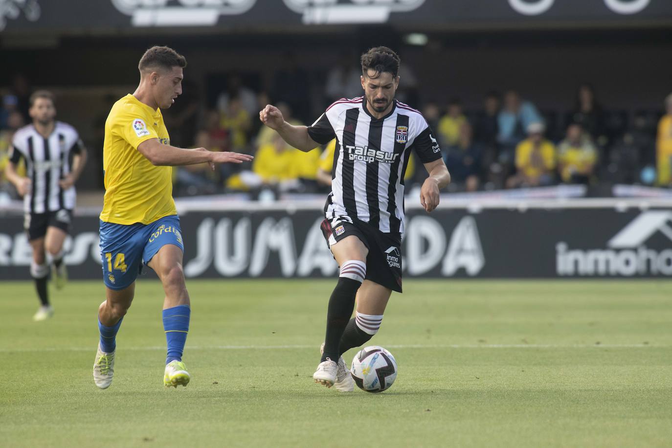 La derrota el Cartagena frente a Las Palmas, en imágenes