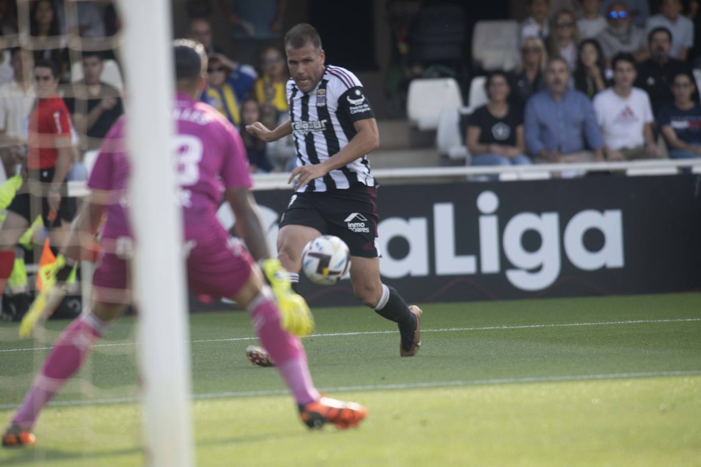 La derrota el Cartagena frente a Las Palmas, en imágenes