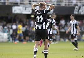 La derrota el Cartagena frente a Las Palmas, en imágenes