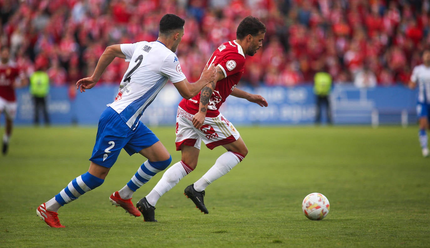 La victoria del Real Murcia contra el Alcoyano, en imágenes