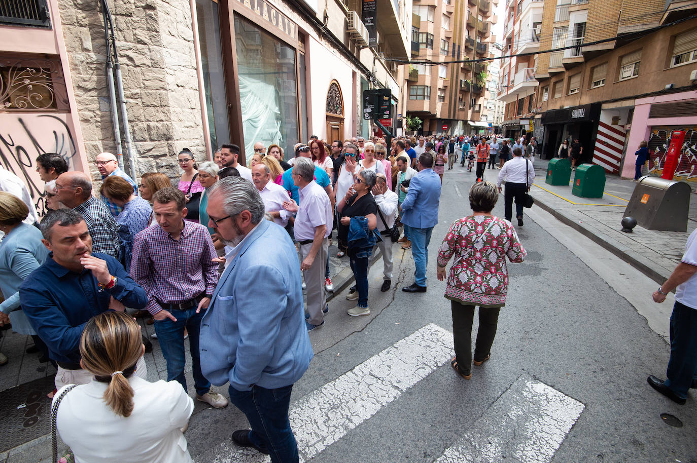El mitin de Aznar, Miras y Ballesta en Murcia, en imágenes