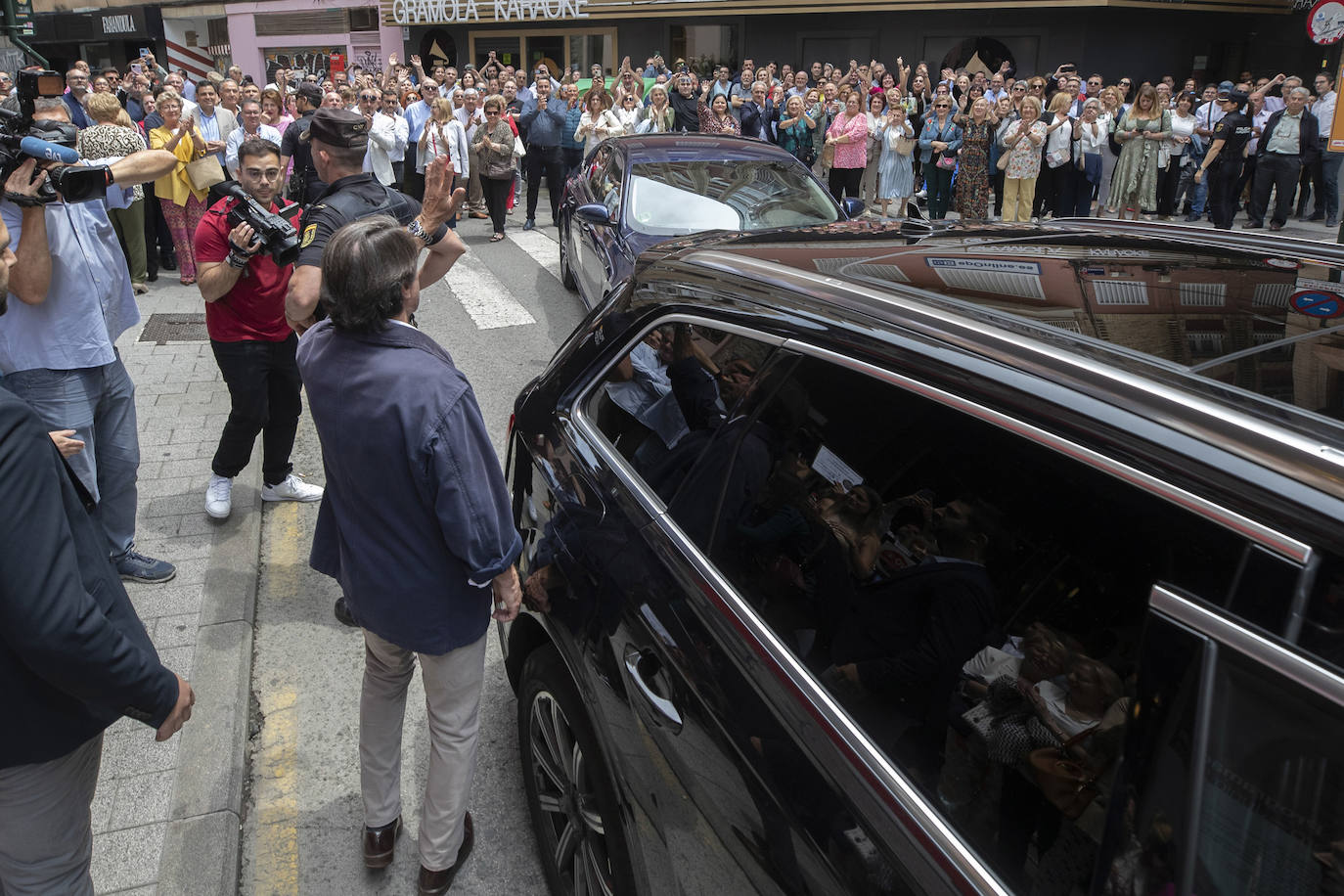 El mitin de Aznar, Miras y Ballesta en Murcia, en imágenes