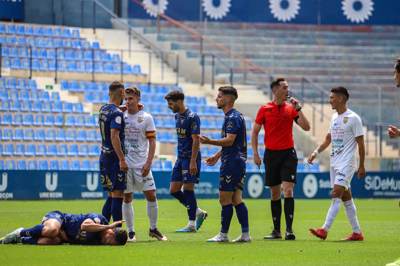 La derrota del UCAM Murcia frente al Peña Deportiva, en imágenes