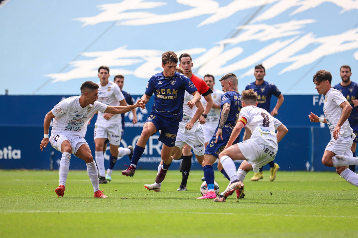 La derrota del UCAM Murcia frente al Peña Deportiva, en imágenes