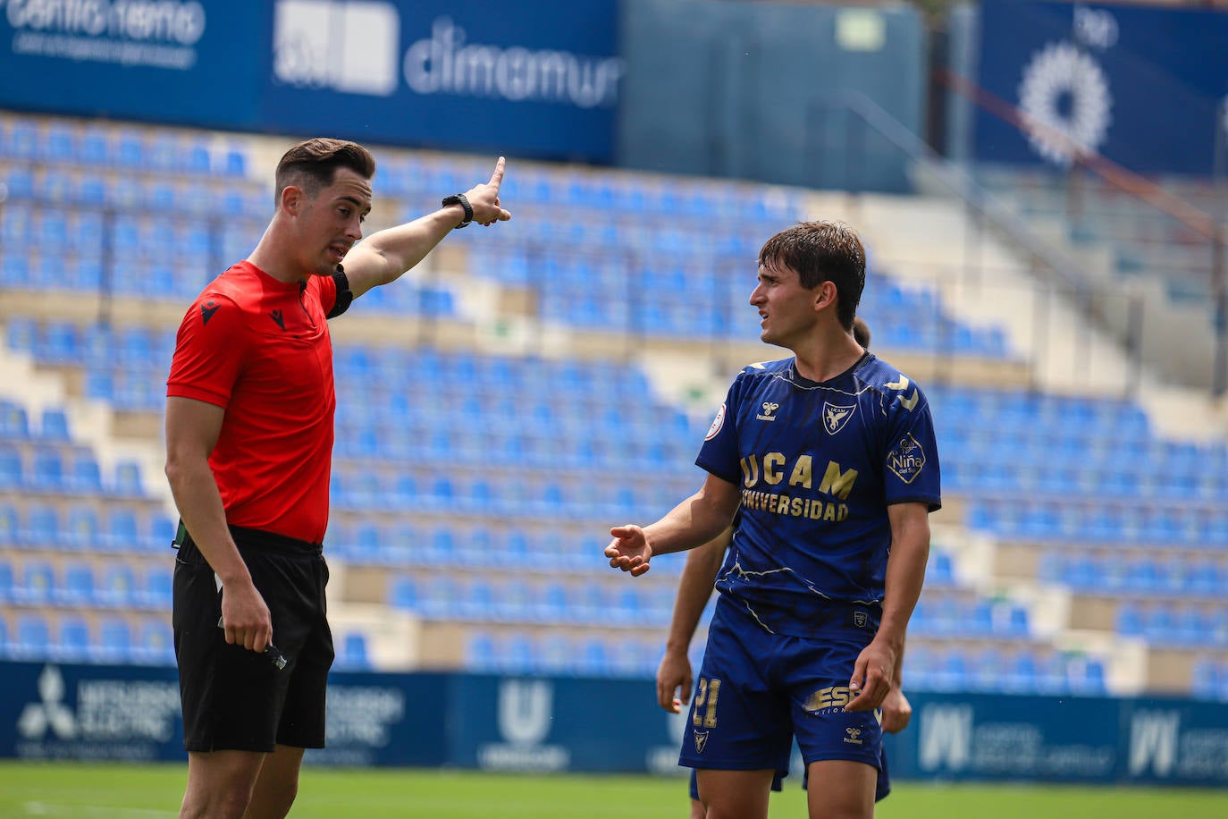 La derrota del UCAM Murcia frente al Peña Deportiva, en imágenes