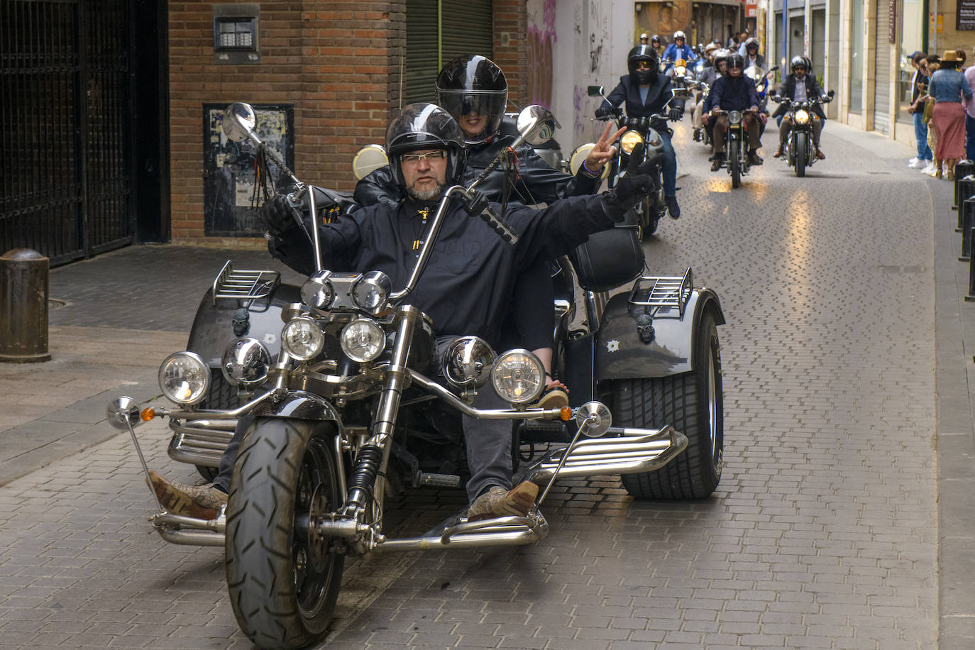 Las imágenes de la concentración de moteros en Santa Eulalia