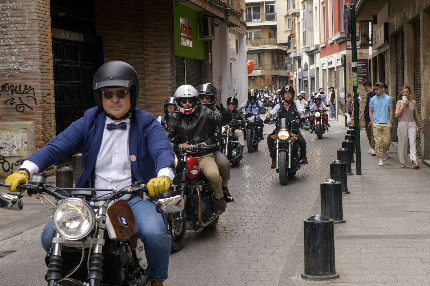 Las imágenes de la concentración de moteros en Santa Eulalia