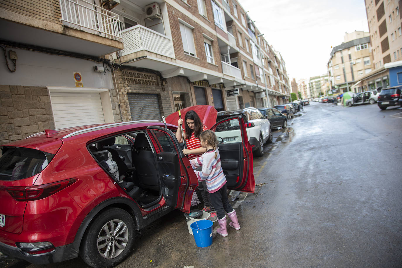 Los efectos de la DANA en Cartagena, en imágenes