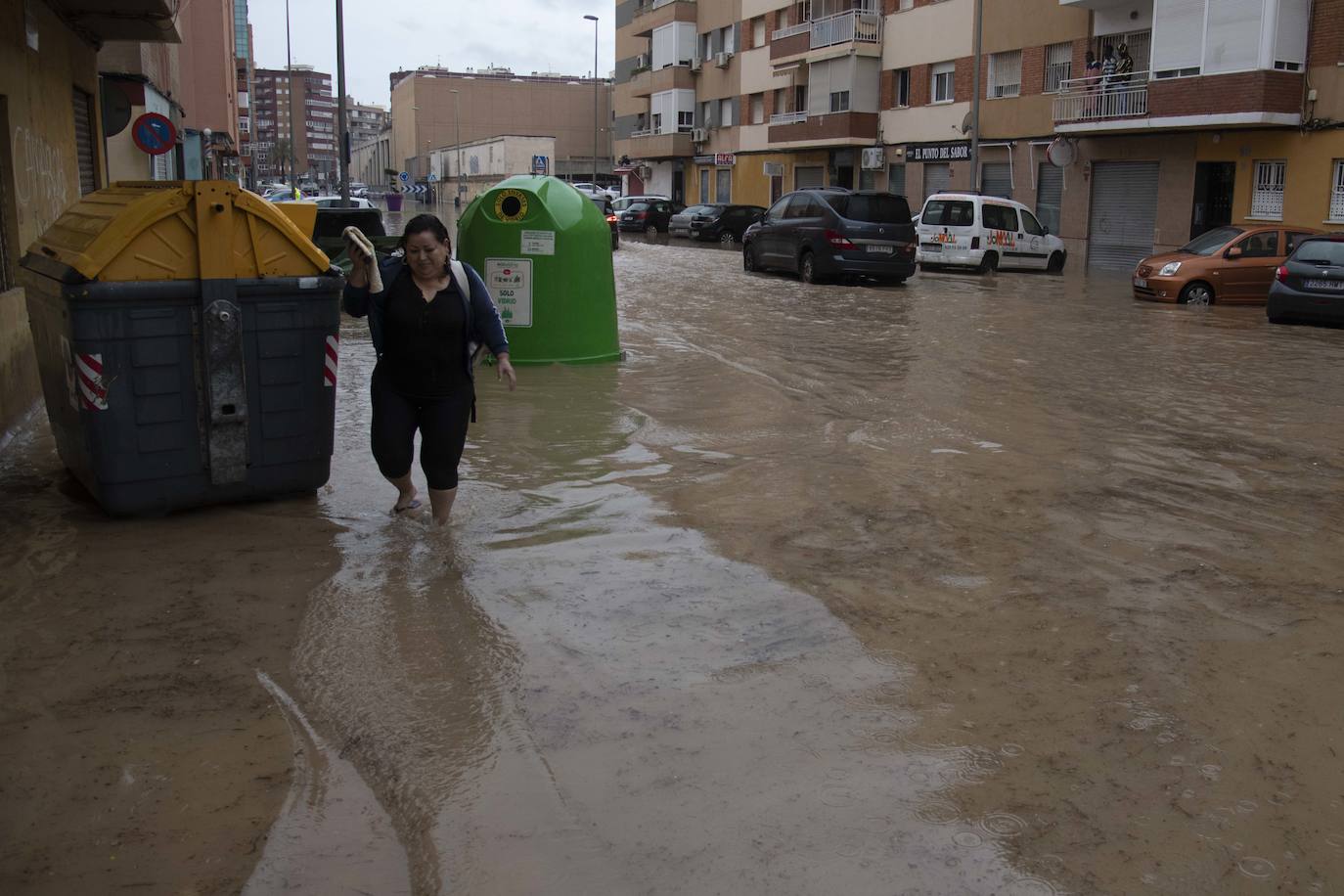 Los efectos de la DANA en Cartagena, en imágenes