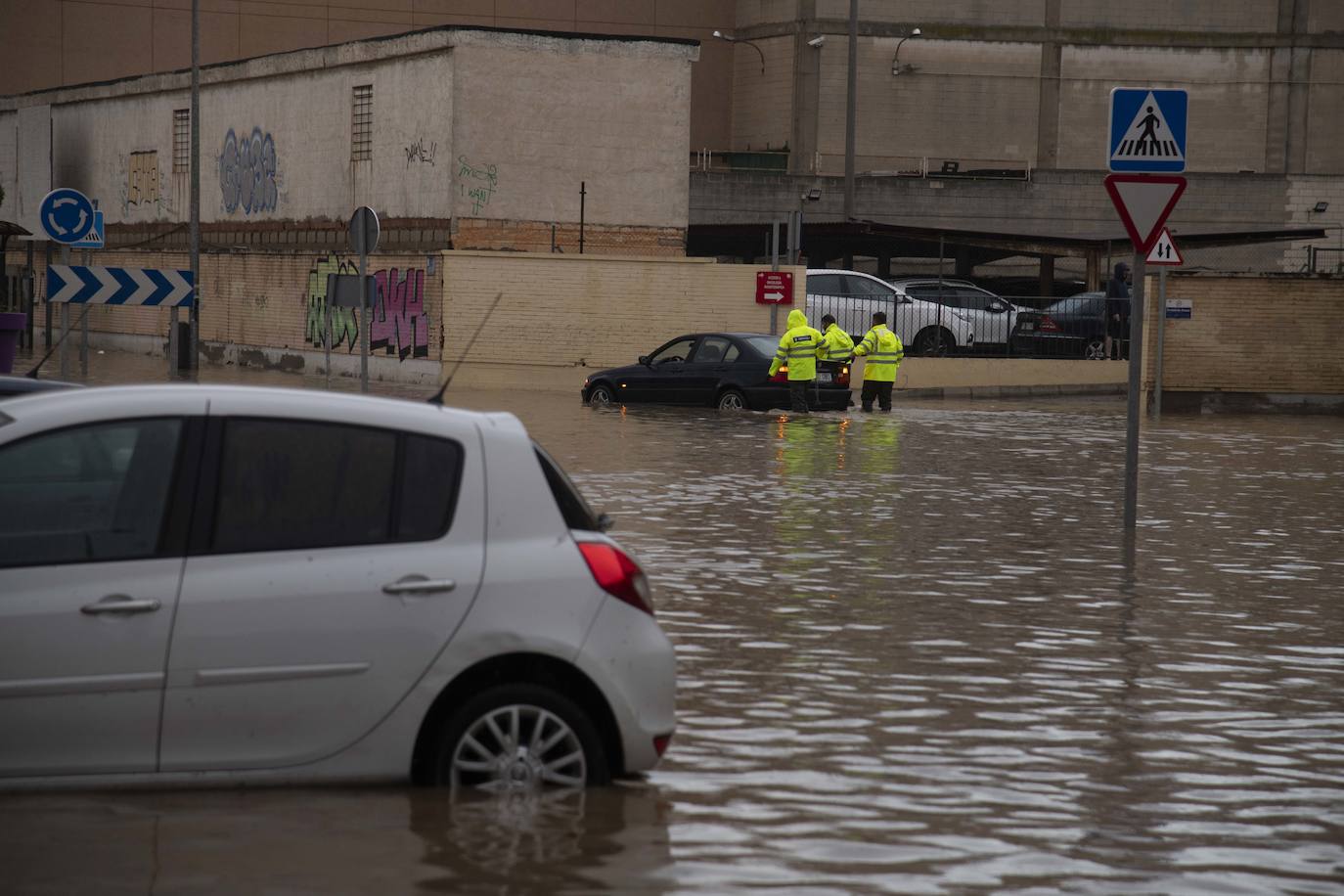 Los efectos de la DANA en Cartagena, en imágenes