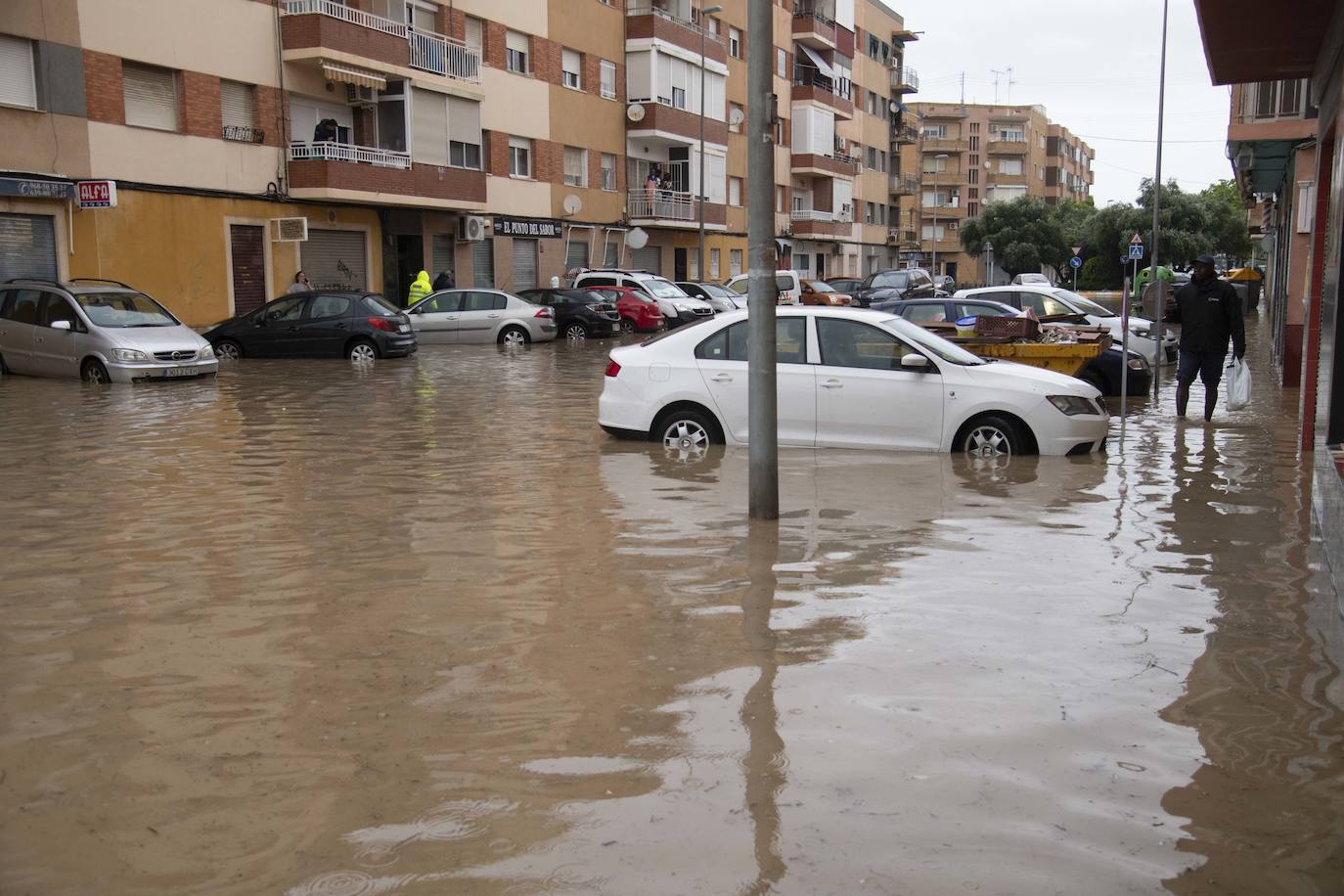 Los efectos de la DANA en Cartagena, en imágenes