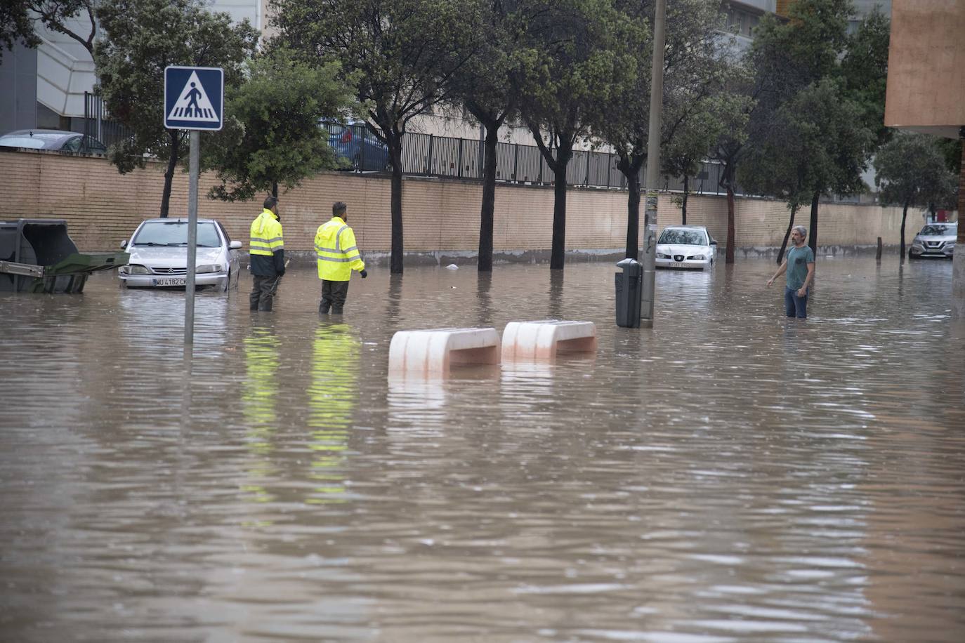 Los efectos de la DANA en Cartagena, en imágenes