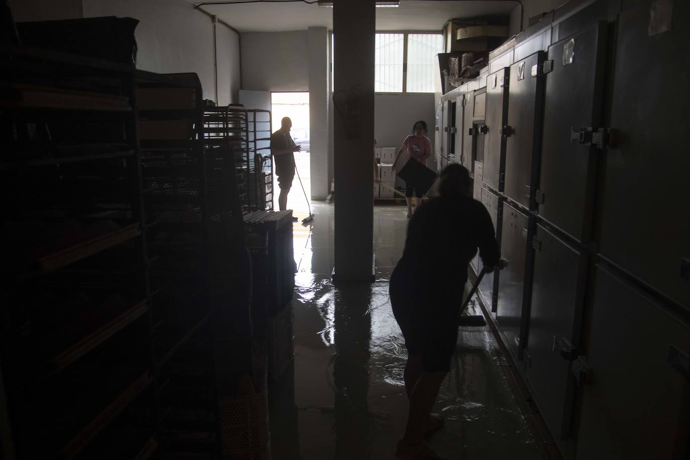 Los efectos de la DANA en Cartagena, en imágenes