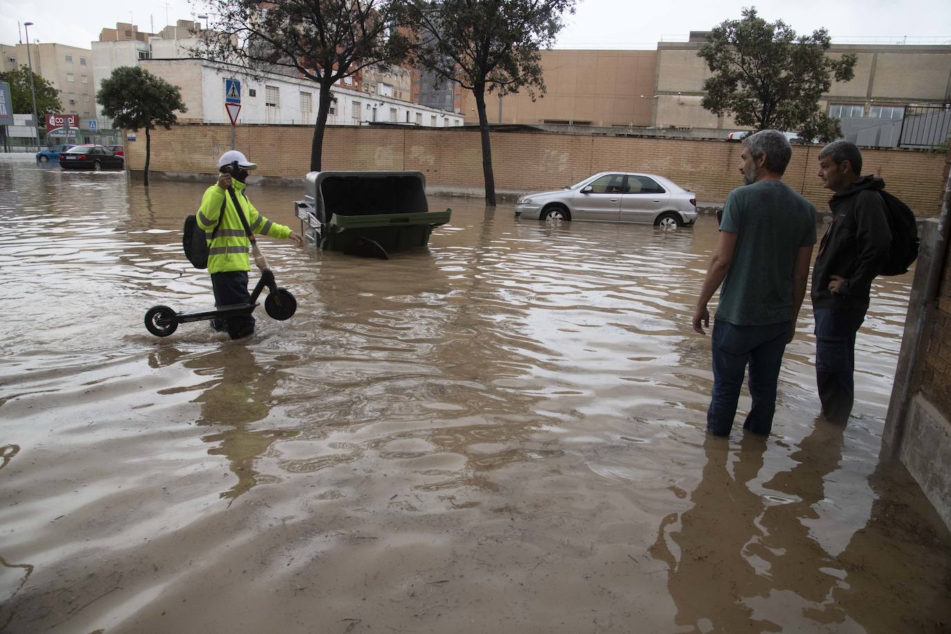 Los efectos de la DANA en Cartagena, en imágenes