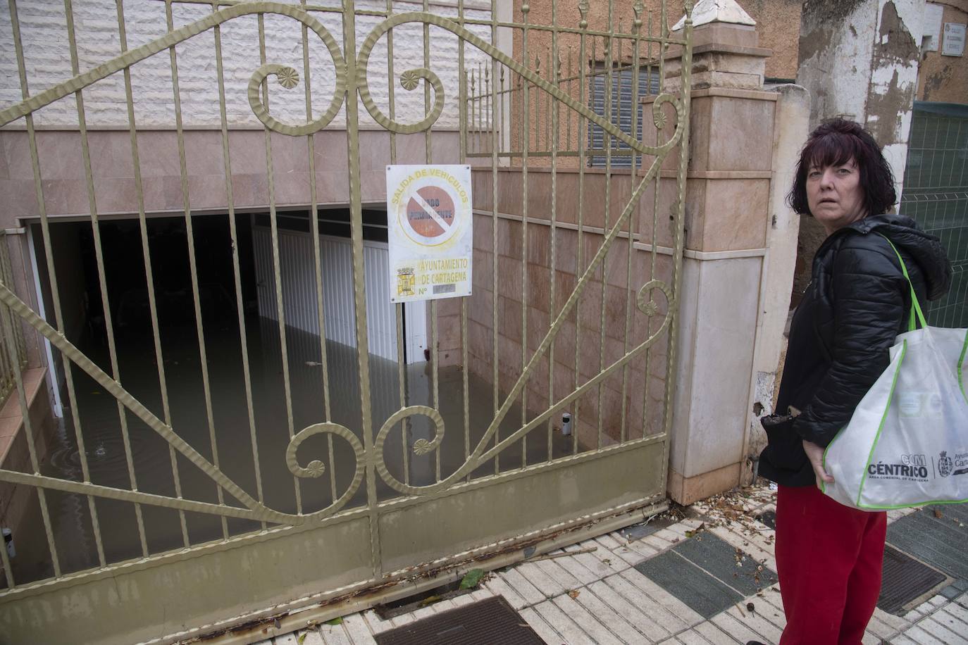 Los efectos de la DANA en Cartagena, en imágenes