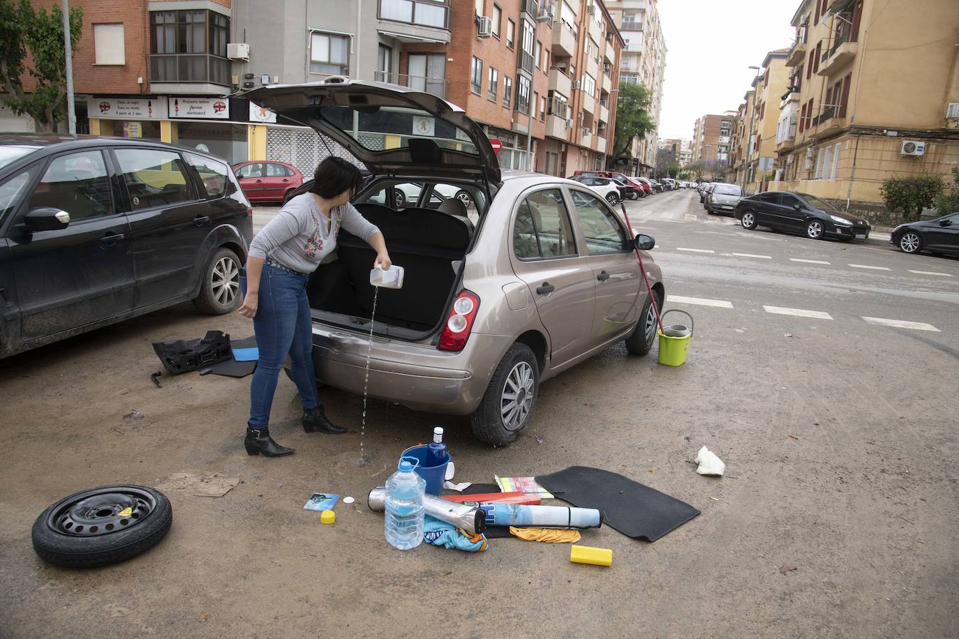 Los efectos de la DANA en Cartagena, en imágenes