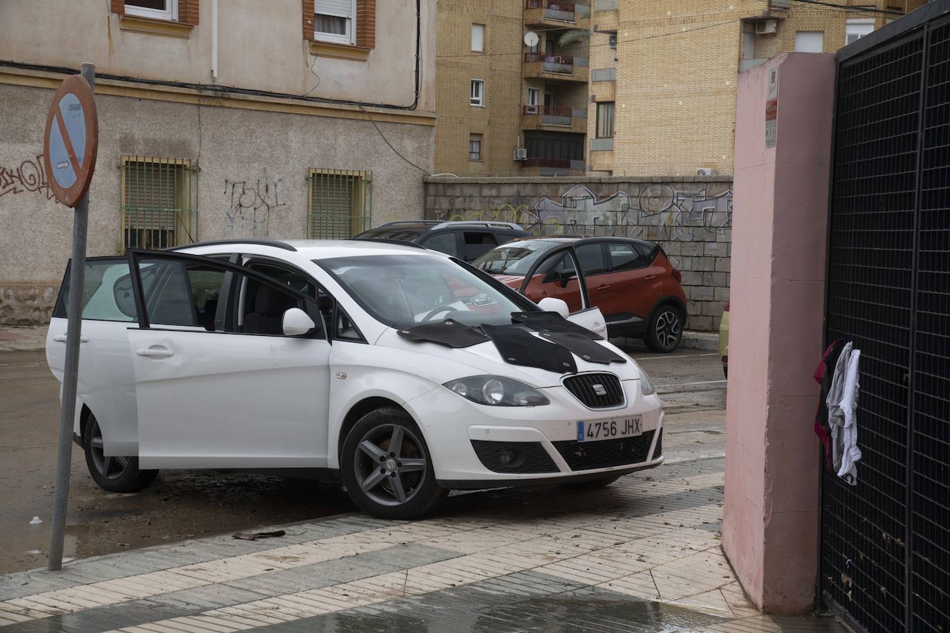 Los efectos de la DANA en Cartagena, en imágenes