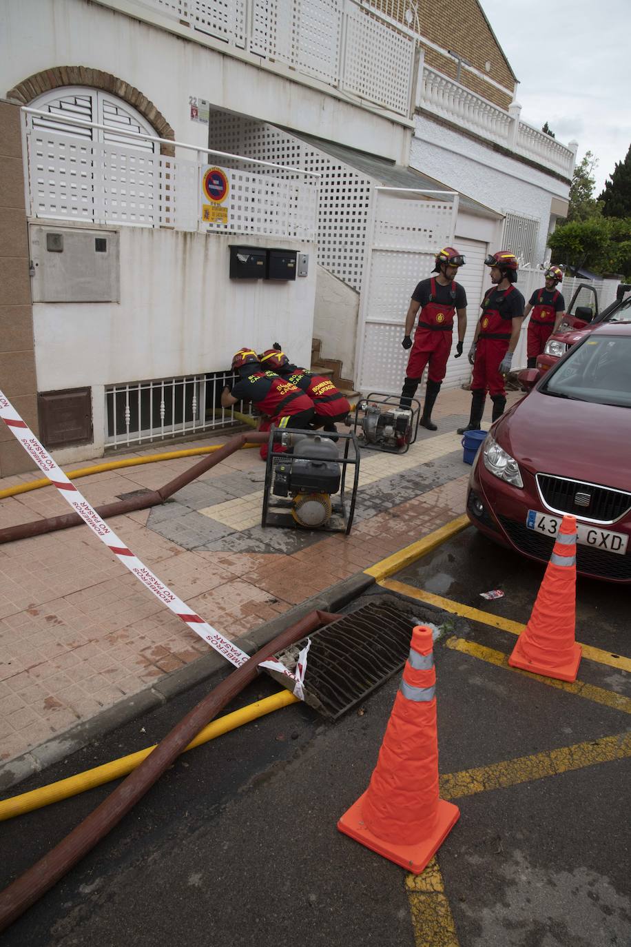 Los efectos de la DANA en Cartagena, en imágenes