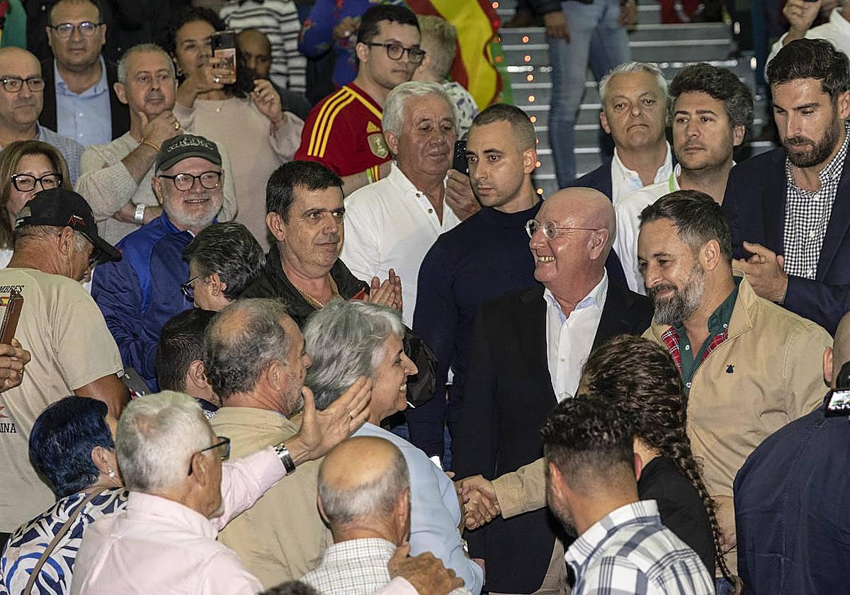 Las imágenes del mitin de Vox en Cartagena