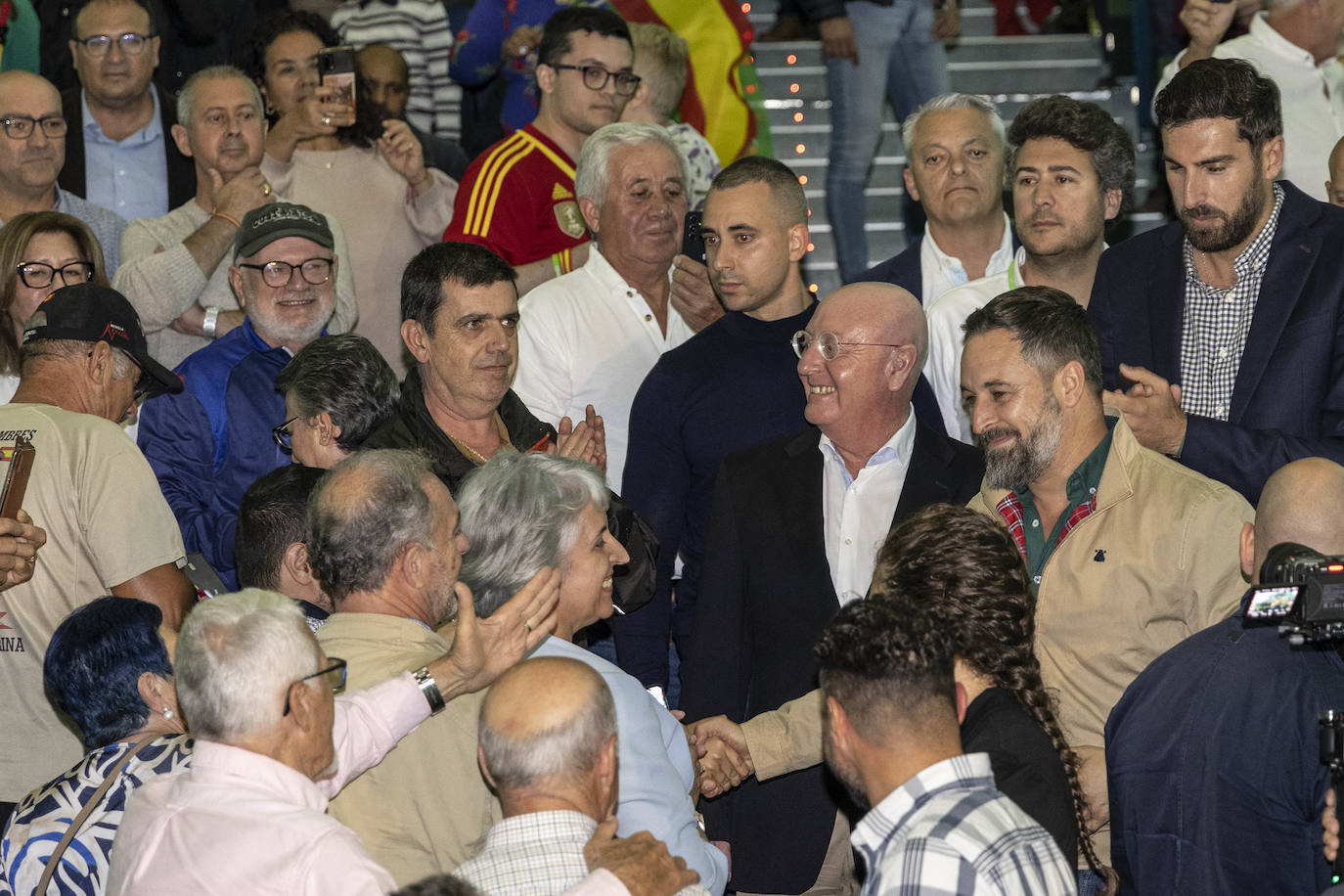 Las imágenes del mitin de Vox en Cartagena