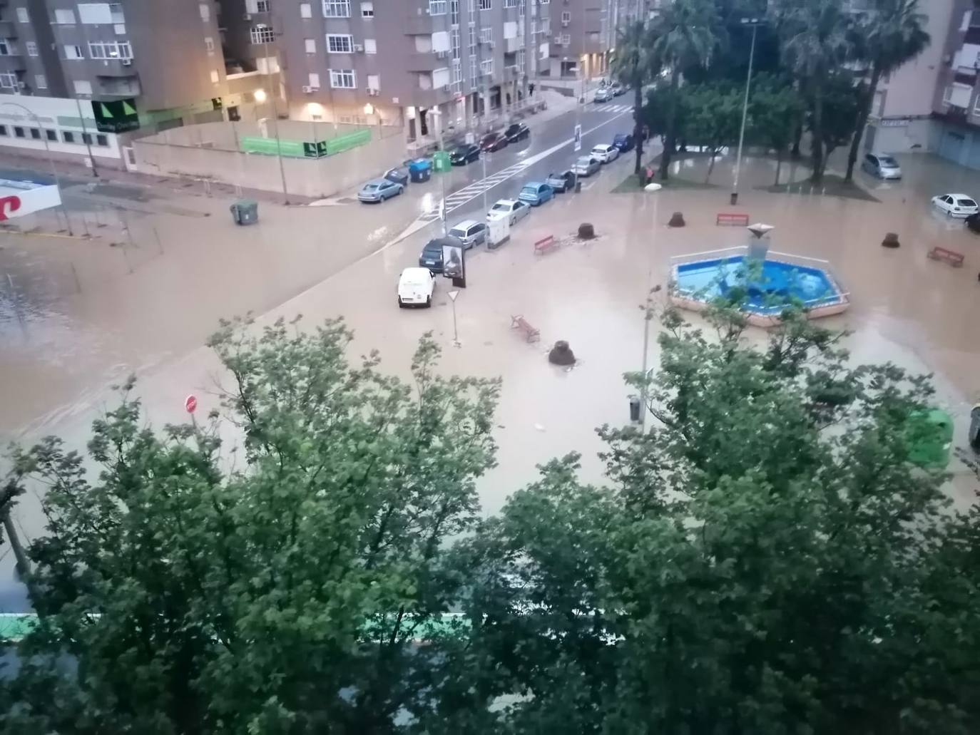 Los efectos de la DANA en Cartagena, en imágenes