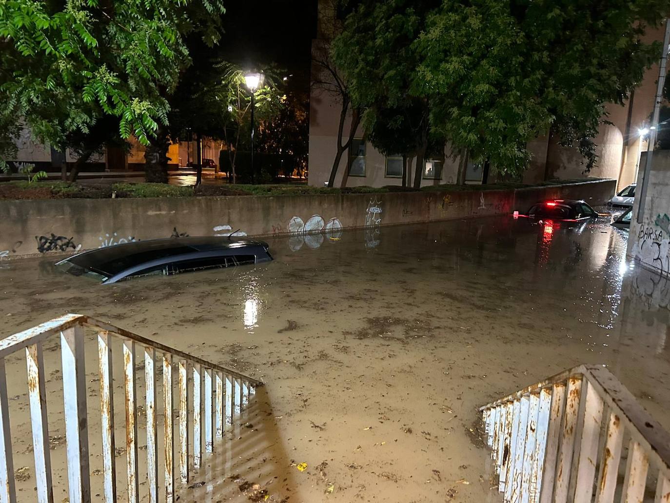 Los efectos de la DANA en Cartagena, en imágenes