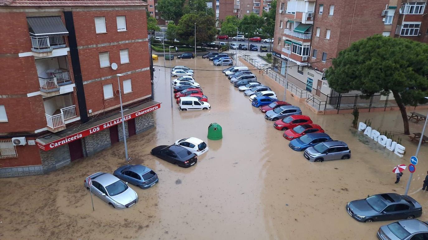 Los efectos de la DANA en Cartagena, en imágenes