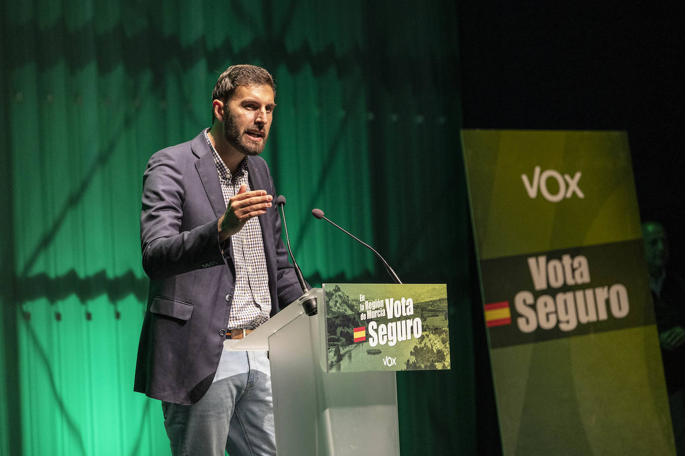 Las imágenes del mitin de Vox en Cartagena