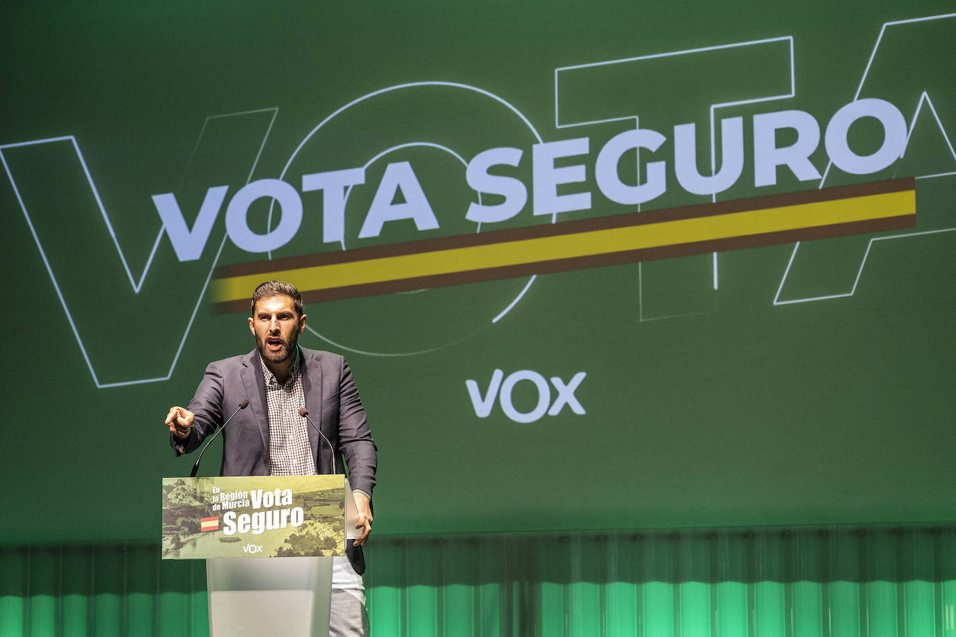 Las imágenes del mitin de Vox en Cartagena