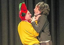 Luis Martínez Arasa (Fortunato) y José María Bañón (Poe).