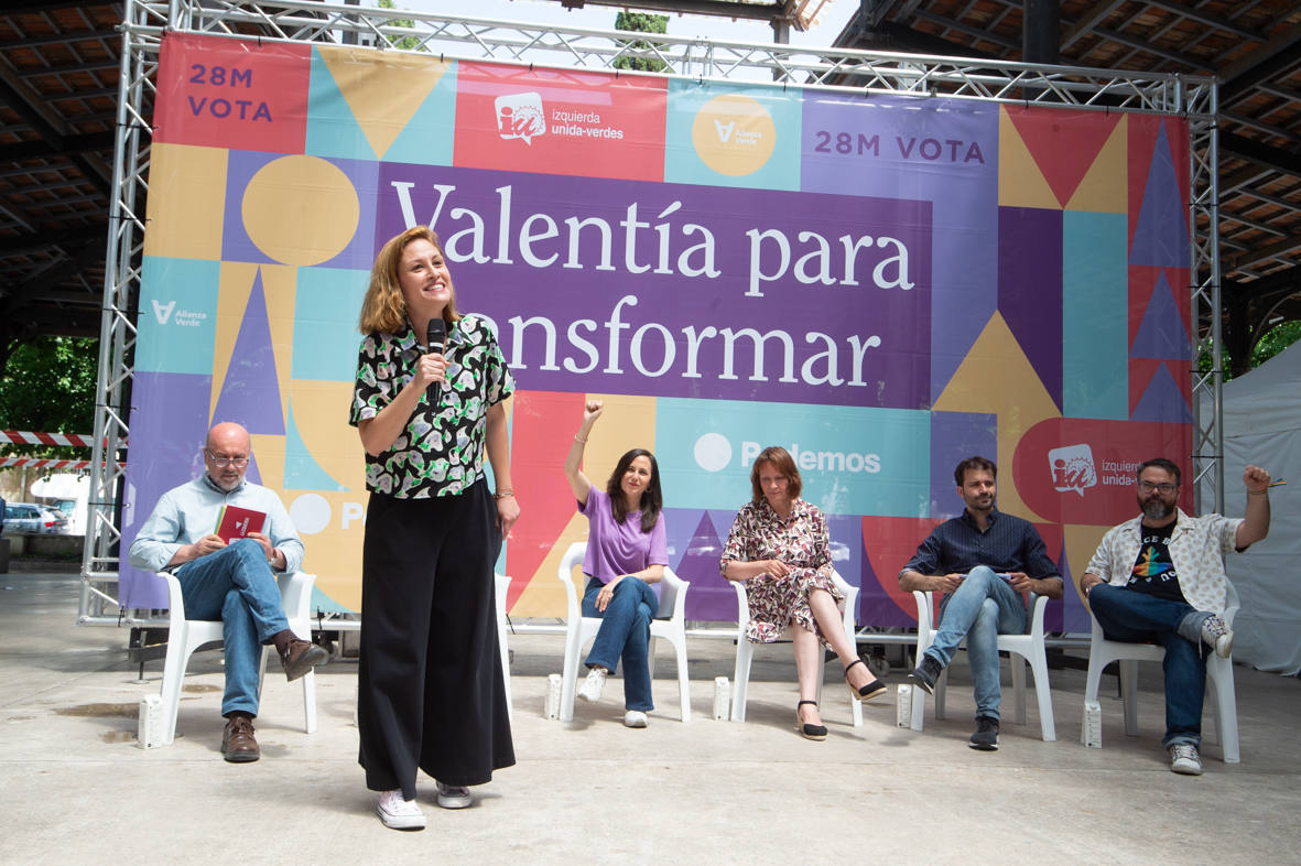 Visita de Ione Belarra a Murcia, en imágenes