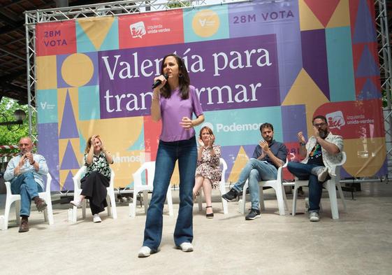 Visita de Ione Belarra a Murcia, en imágenes