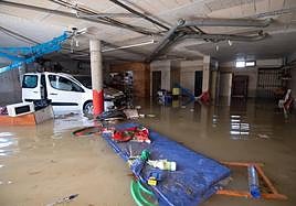 Los estragos de la lluvia en Molina de Segura, en imágenes