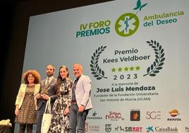 IV Foro de premios Ambulancia del Deseo.