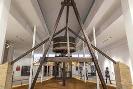 Visitantes disfrutan de las instalaciones del nuevo Museo Minero de La Unión, inaugurado el pasado mes de febrero.