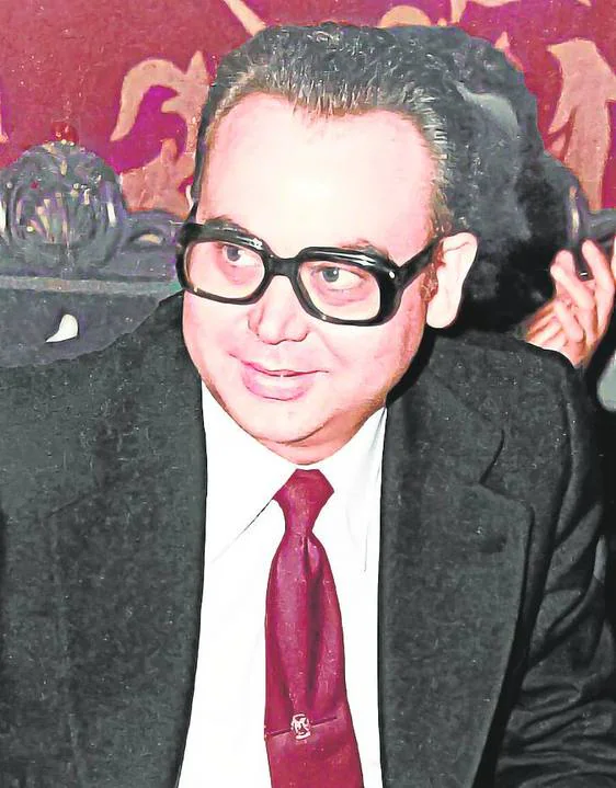 Enrique Escudero de Castro, el día de su toma de posesión como primer alcalde de la democracia, en 1979.