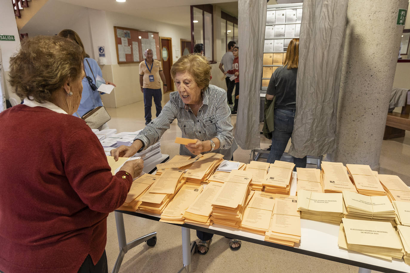 La jornada electoral, en imágenes