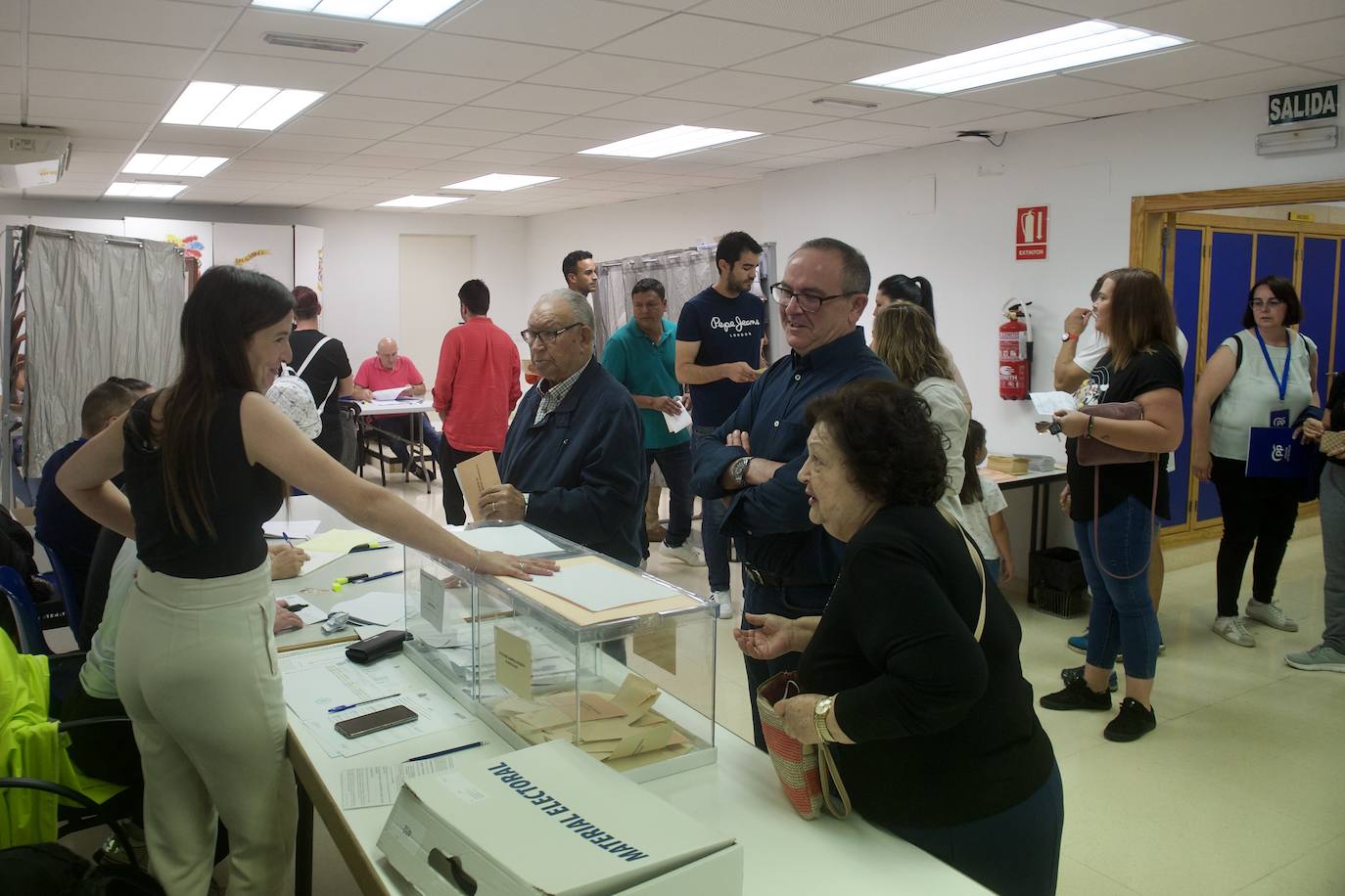 La jornada electoral, en imágenes