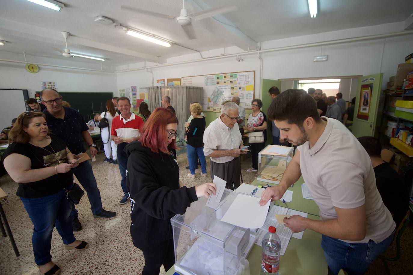 La jornada electoral, en imágenes