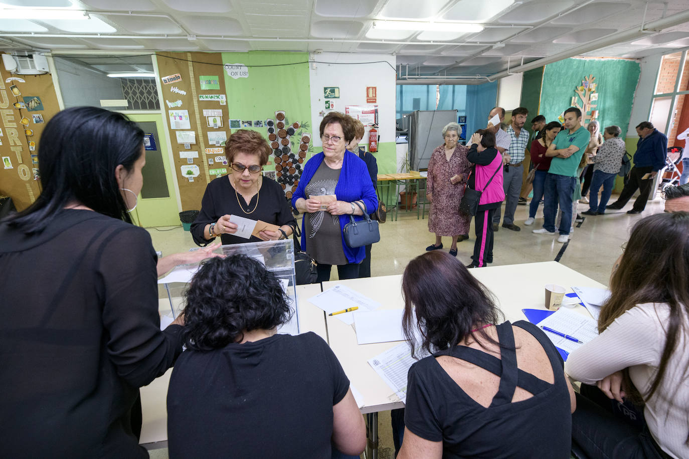 La jornada electoral, en imágenes