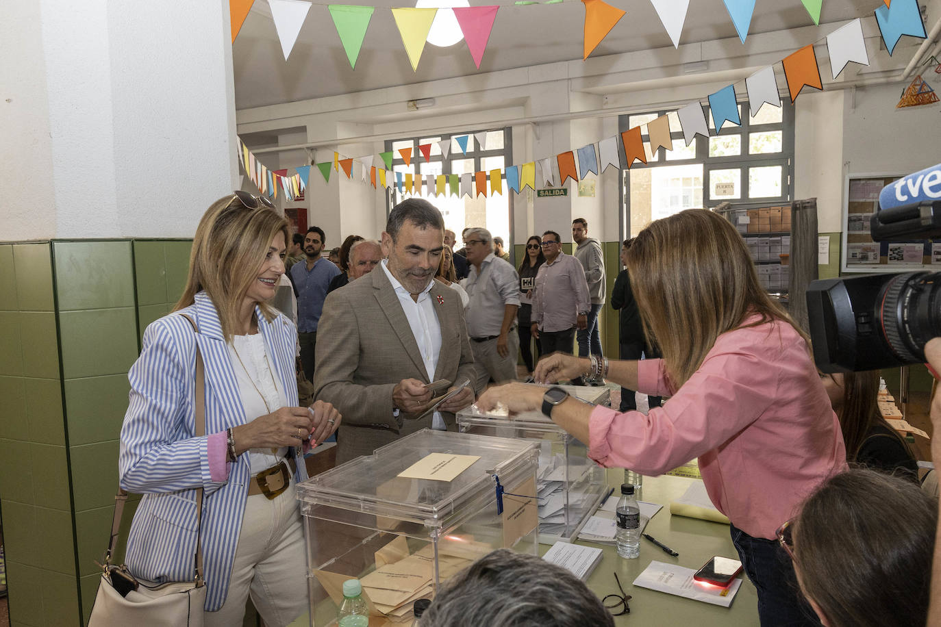 La jornada electoral, en imágenes