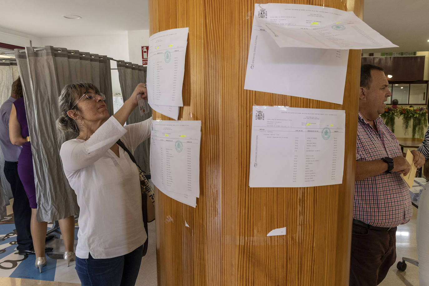 La jornada electoral, en imágenes