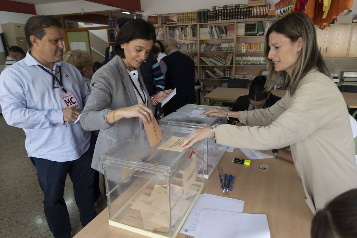 La jornada electoral, en imágenes