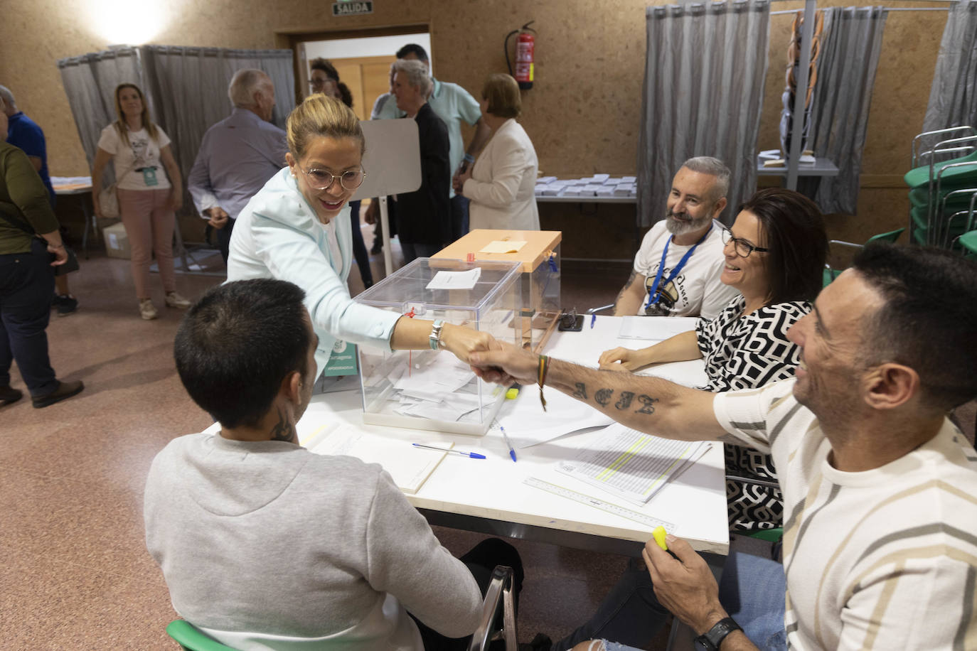 La jornada electoral, en imágenes